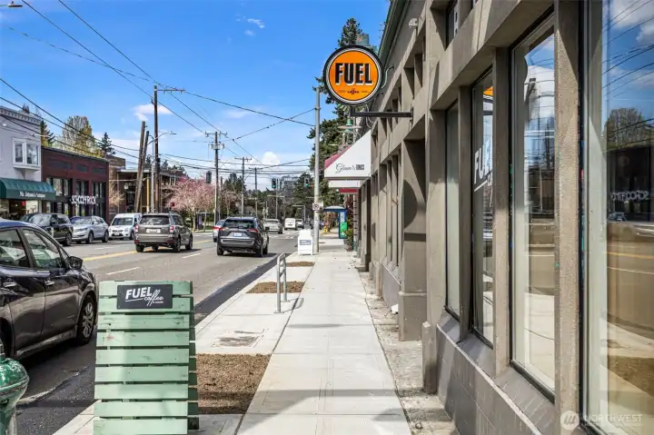 Montlake’s business district includes several great spots to eat and drink.