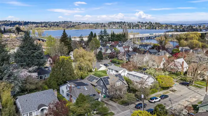 This home, although very close to 520, is on a very quiet block.  The best of both worlds.