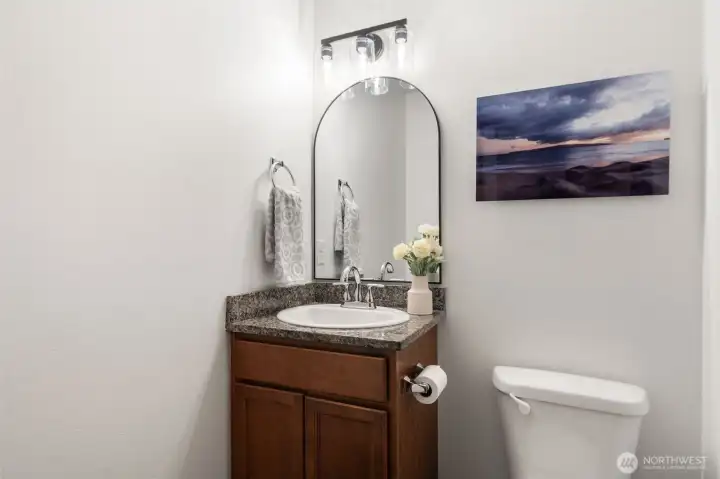 Half bath downstairs