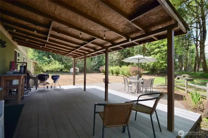 Covered Back Patio
