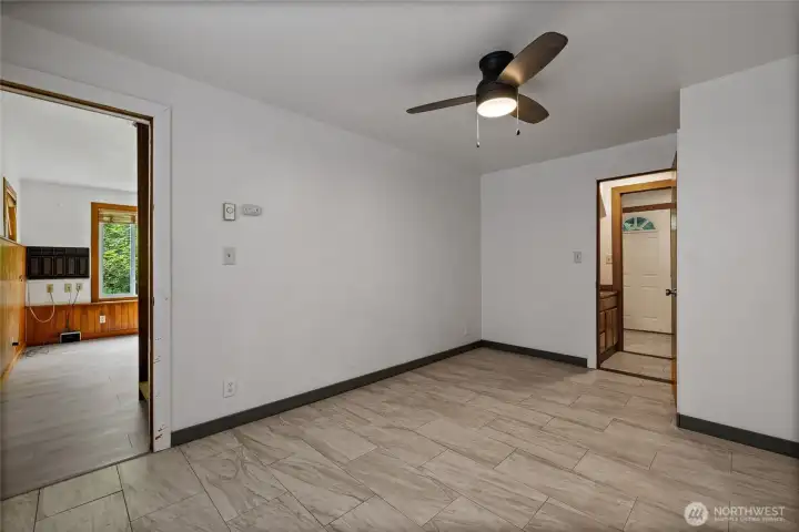 Main floor bedroom