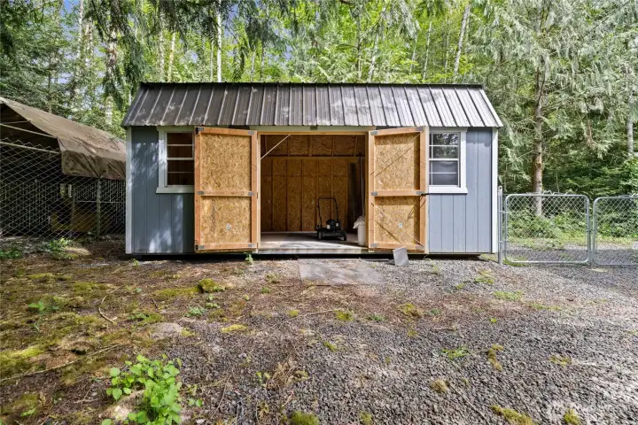 Large garden shed