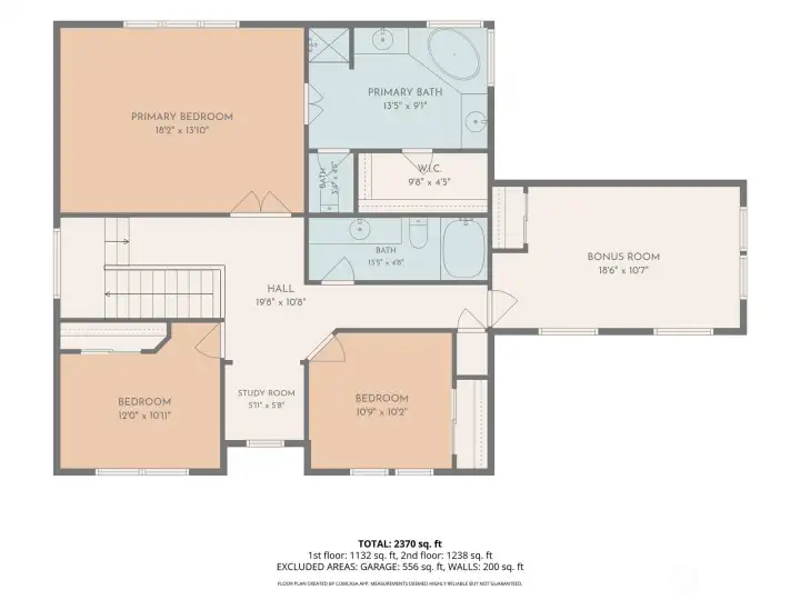 2nd Floor Floorplan