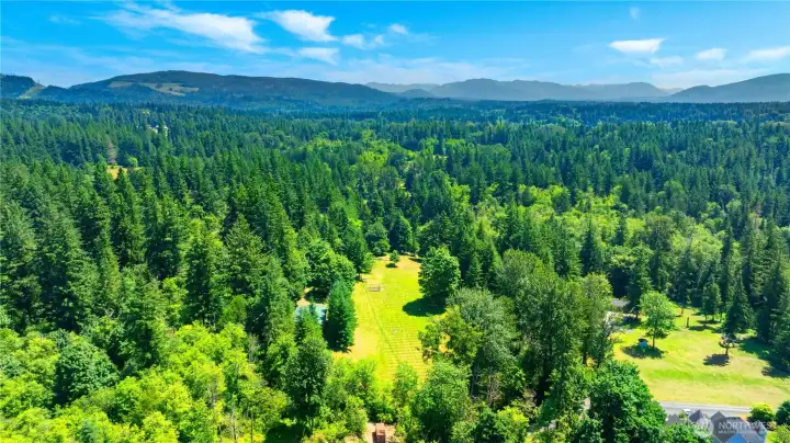 A blank canvas waits your creativity. Located just mintes from highways 18 & 167 on a private dead-end road.