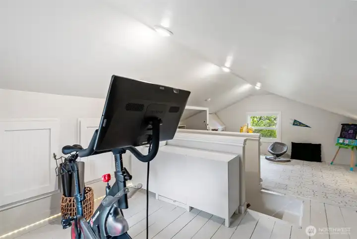 Finished Attic Space
