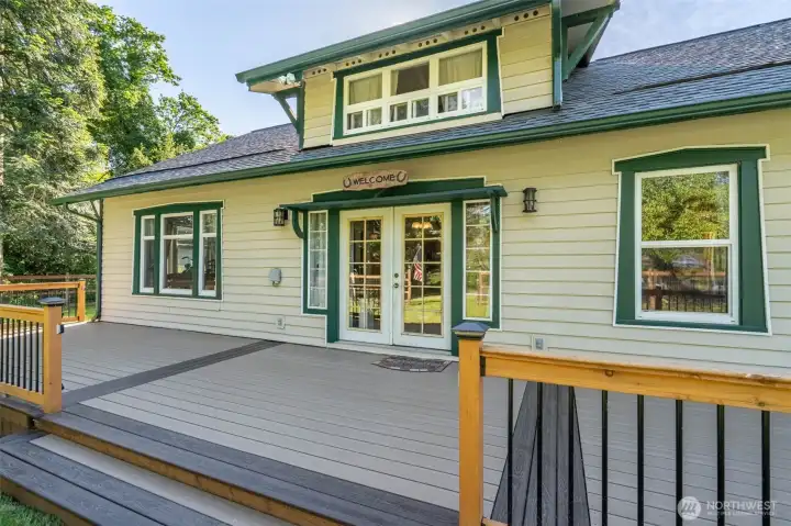 Amazing trex deck. Imagine your summers here!