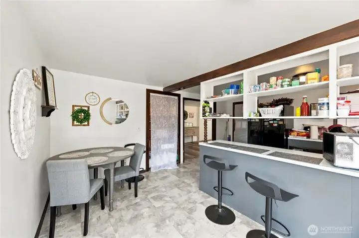 Breakfast nook Breakfast nook