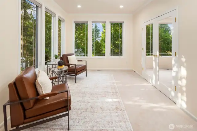Yoga or reading room