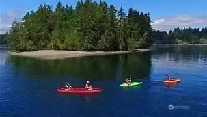 Kayak to nearby Eagle Island
