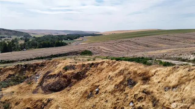 Potential upper home building site