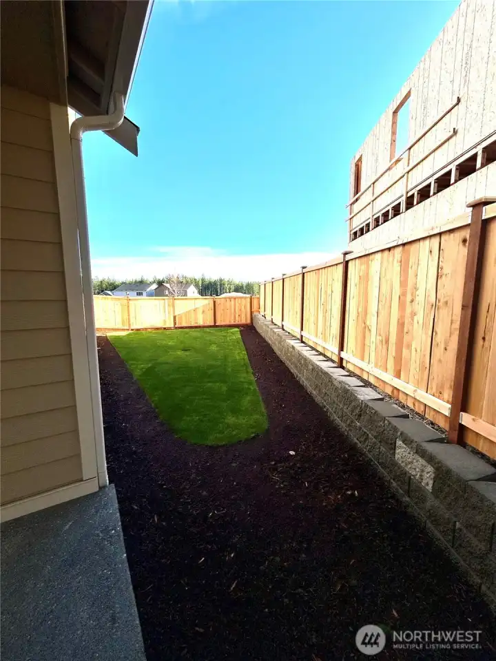 even more side yard