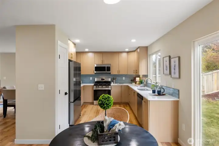Spacious Kitchen with All New Appliances