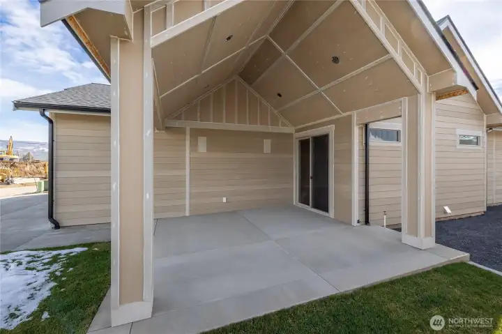 Covered Back Patio