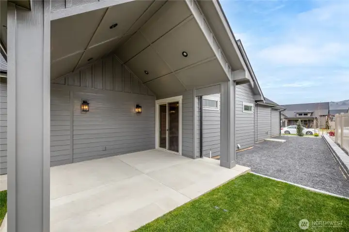 Covered Back Patio