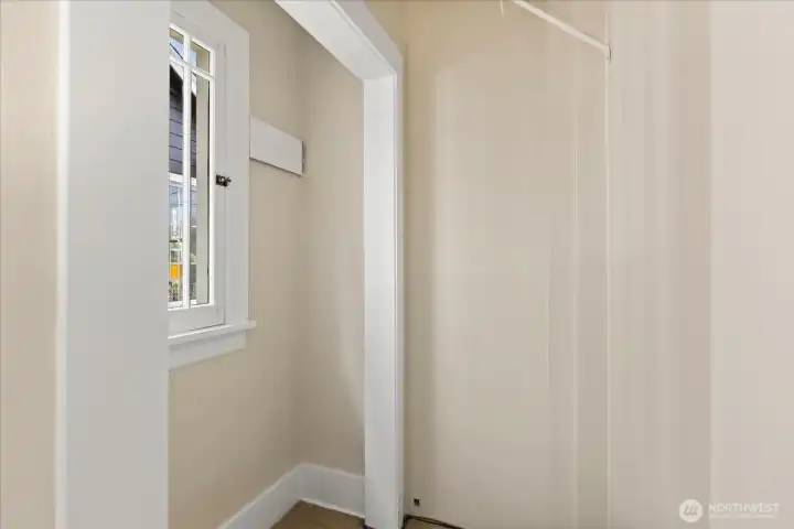 Primary bedroom closet #1