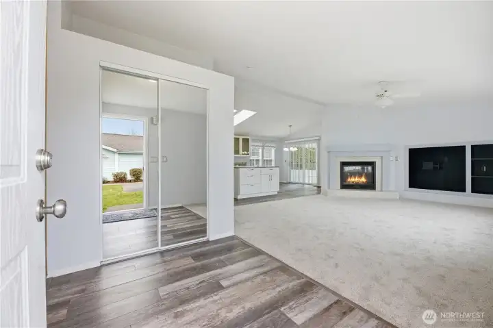 Living Room On The Right Side Of The Entry