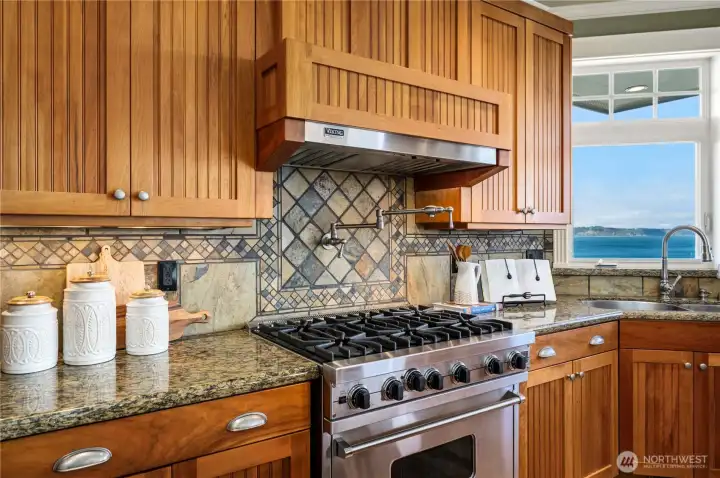 Gas cooking at it's finest.