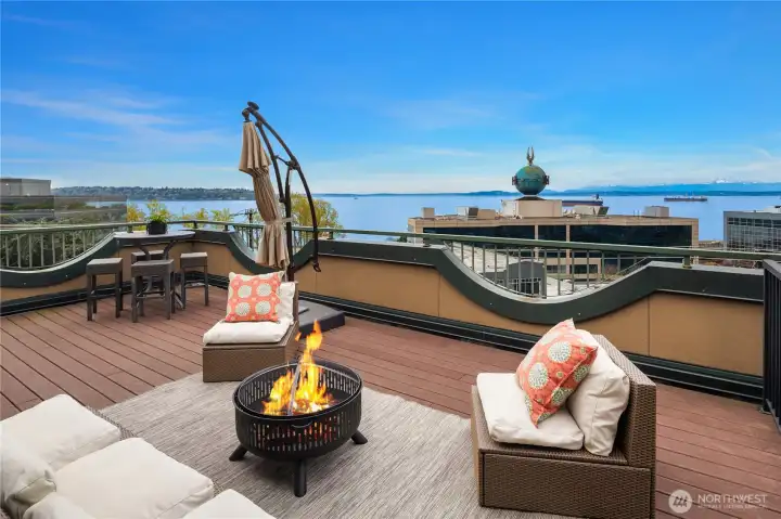 This is the actual view from your private deck! no filters and or crazy angles. Amazing!