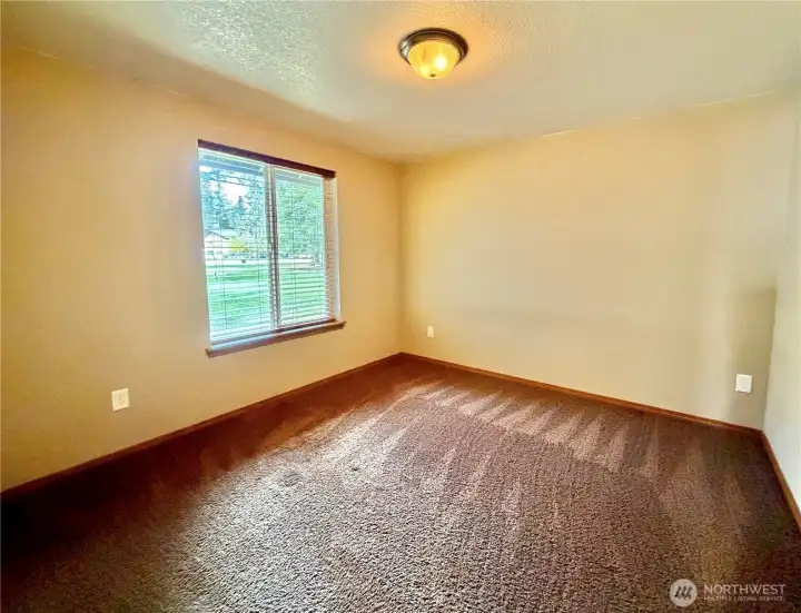 Large spacious bedroom with