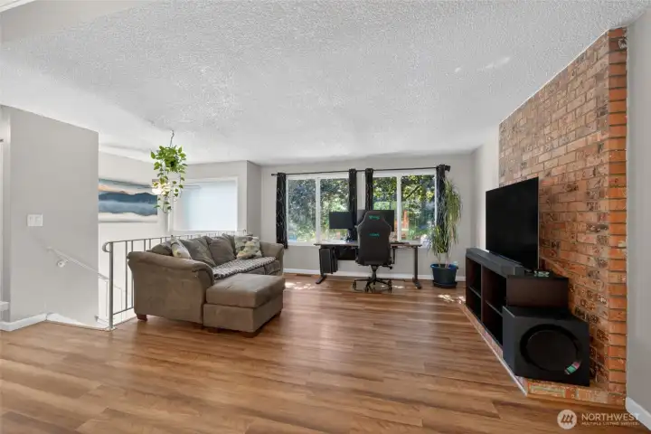 Natural light fills the open-concept living spaces. Natural light fills the open-concept living spaces.
