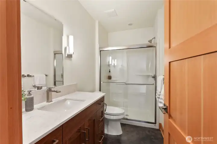 Guest bathroom downstairs