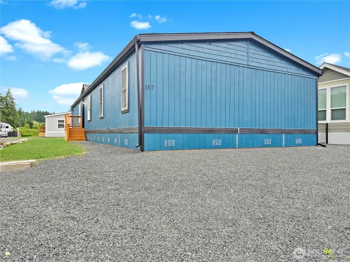 Convenient dedicated parking is located just steps from the front or back entrance.