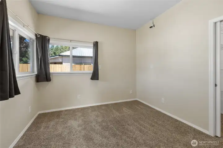 3rd Bedroom with new windows, lighting and paint. 3rd Bedroom with new windows, lighting and paint.