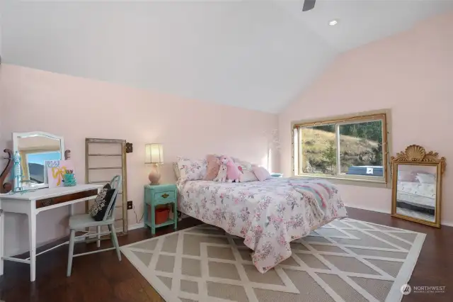 Upper bedroom 3 with walk-in closet