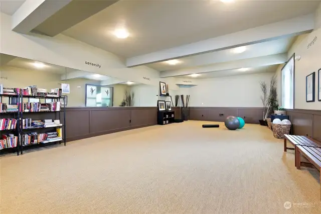 Large multi-use room in the Club House