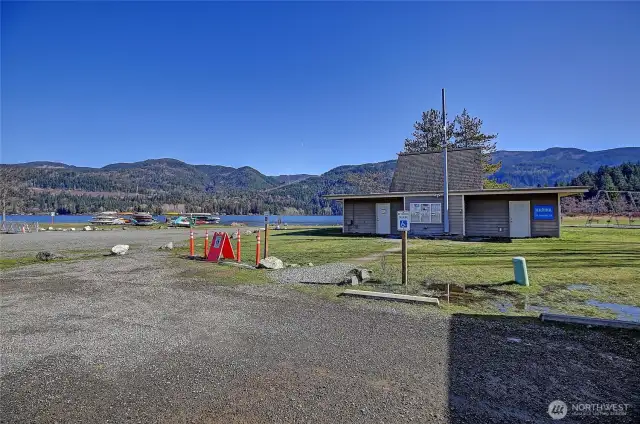 Community marina & park on Lake Whatcom