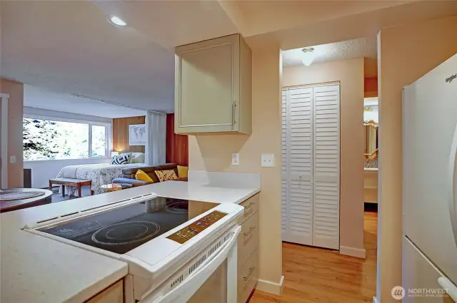 Beautifully remodeled kitchen.
