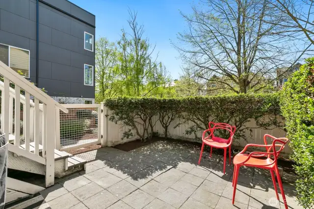 Front patio