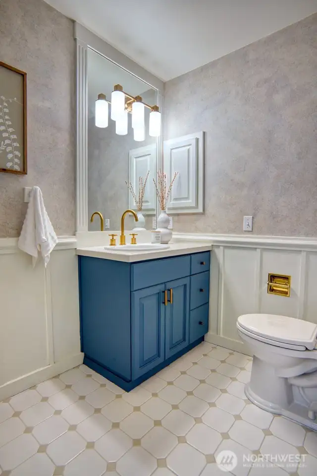 3/4 bath on Main Floor.