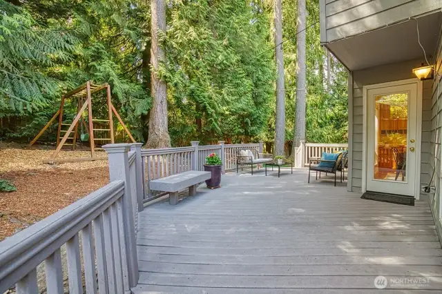 Composite decking.