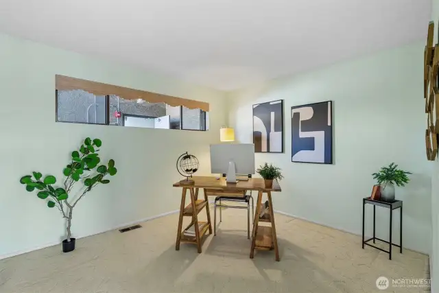 Second bedroom can be perfect for guests, hobbies, or an office!