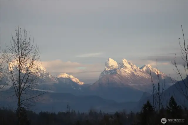Endless mountain views