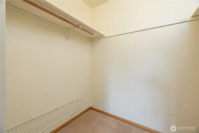 Walk in closet.