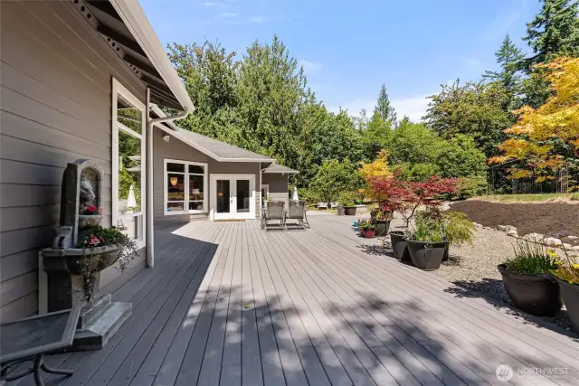 Length shot of deck