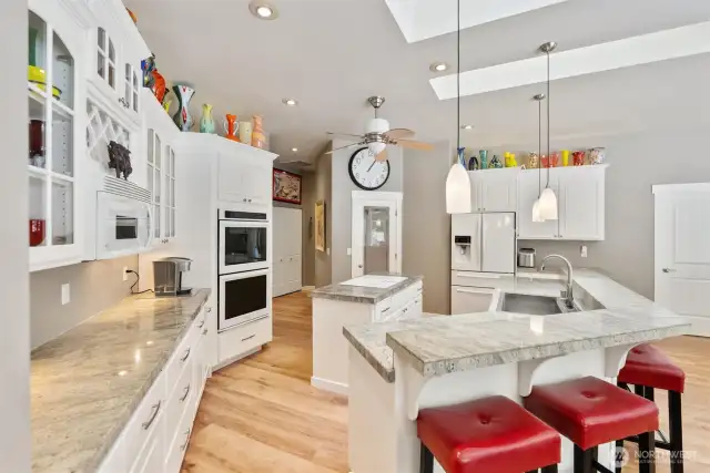 Kitchen view 2