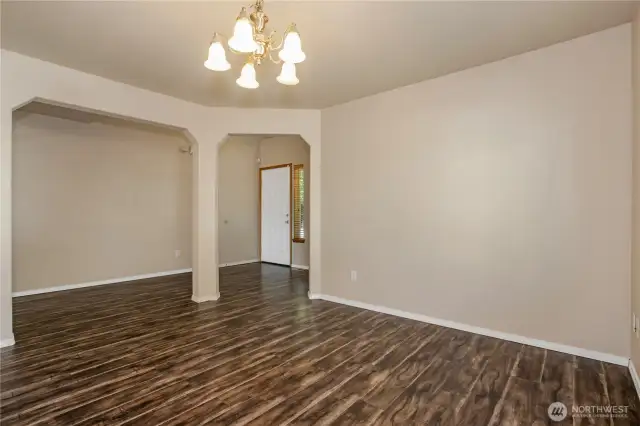 Dining Room Facing Front Door