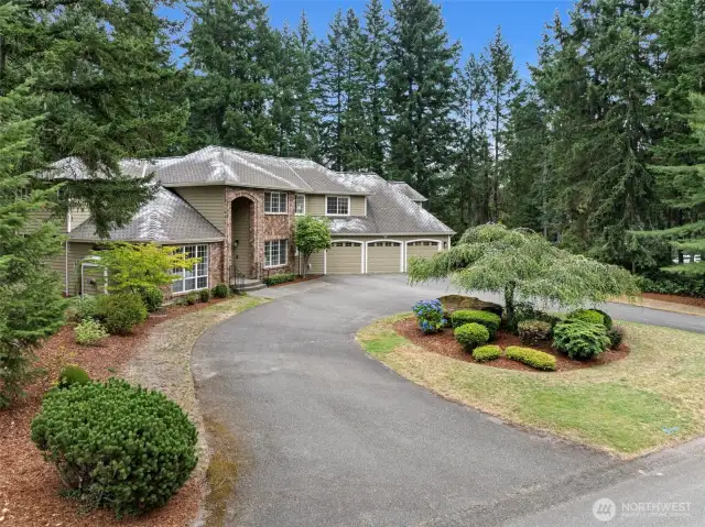 0.8 acres of wooded property