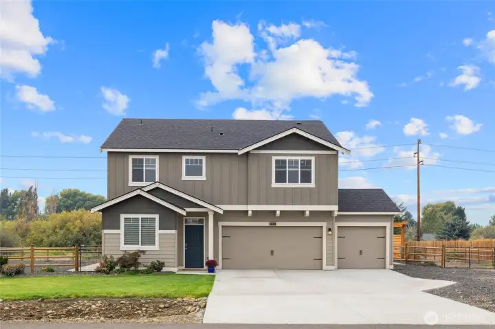 Lovely curb appeal as you approach this quiet and spacious property