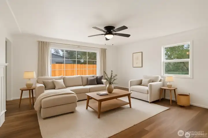 This Lakewood home has plenty of room to enjoy and light filled spaces