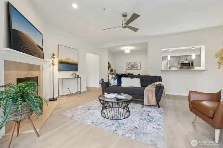 Inviting space to relax