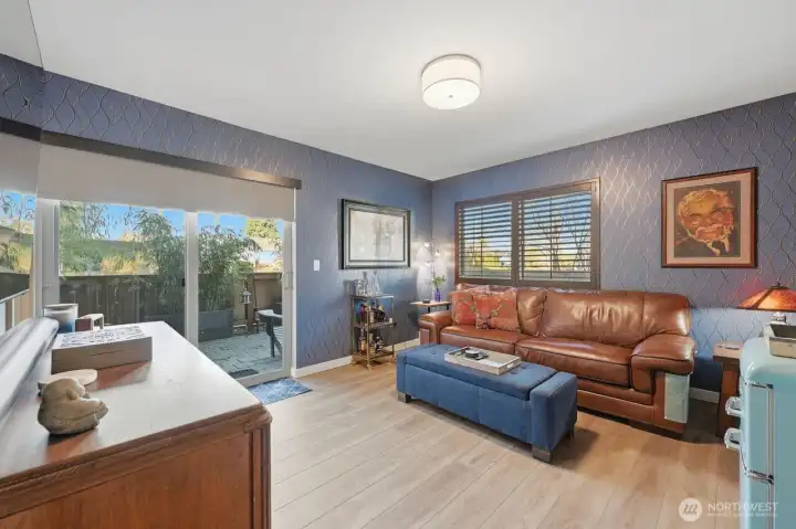 Media Room / Bedroom option with Full Bathroom