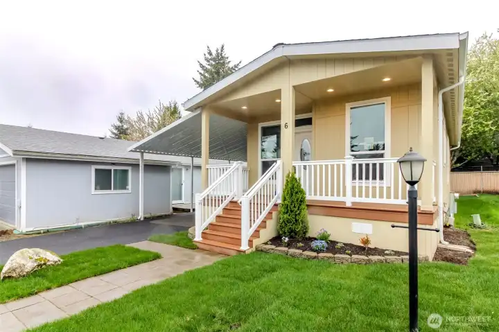 Front of the home