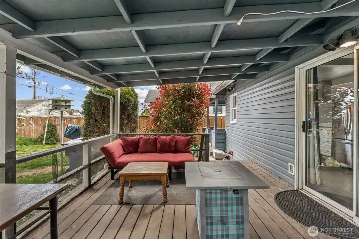 Covered Deck