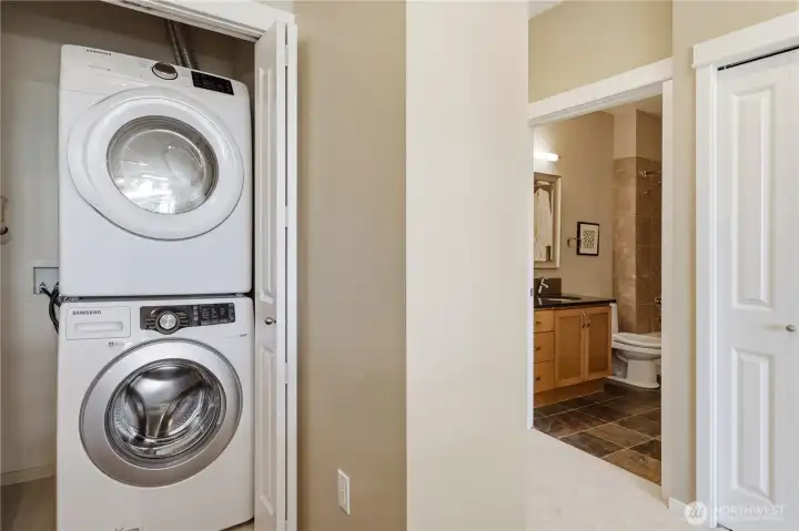 In-unit newer washer & dryer