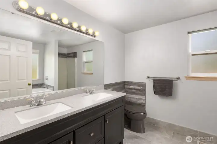 Primary Bathroom double vanity