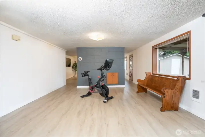 Tons of space! Family Room is just on the other side.